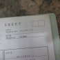 HITACHI SEIKI HICELL 23 CNC LATHE CA23720 PARAMETER LIST SF7636 1642-0269