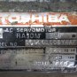 TOSHIBA AC SERVO MOTOR RA10M 100W WSB00100SYAAF EACH 1
