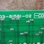 MAZAK MITSUBISHI CIRCUIT BOARD 03-81581-02 -COM 03-81581-02