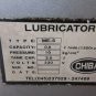 CHIBA LUBRICATOR ME-5 0.8 4IK25A-C2 OIL LUBE LUBRICATION TANK PUMP SYSTEM