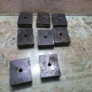 MAZAK V 414 CNC VERTICAL MILL LOT OF LEVELING LEG LEGS PAD FEET BLOCK 4" X 4.5" MAZAK V 414 CNC VERTICAL MILL LOT OF LEVELING LEG LEGS PAD FEET BLOCK 4" X 4.5"