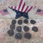 SNK SUT-70 CNC LATHE LEVELING LEG LEGS PAD FEET BLOCK LOT OF 11 PIECES