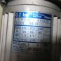 NISSEI GTR INDUCTION GEAR MOTOR 0.2KW 3 PHASE 4 POLES TET-10 69130211 6X030585A