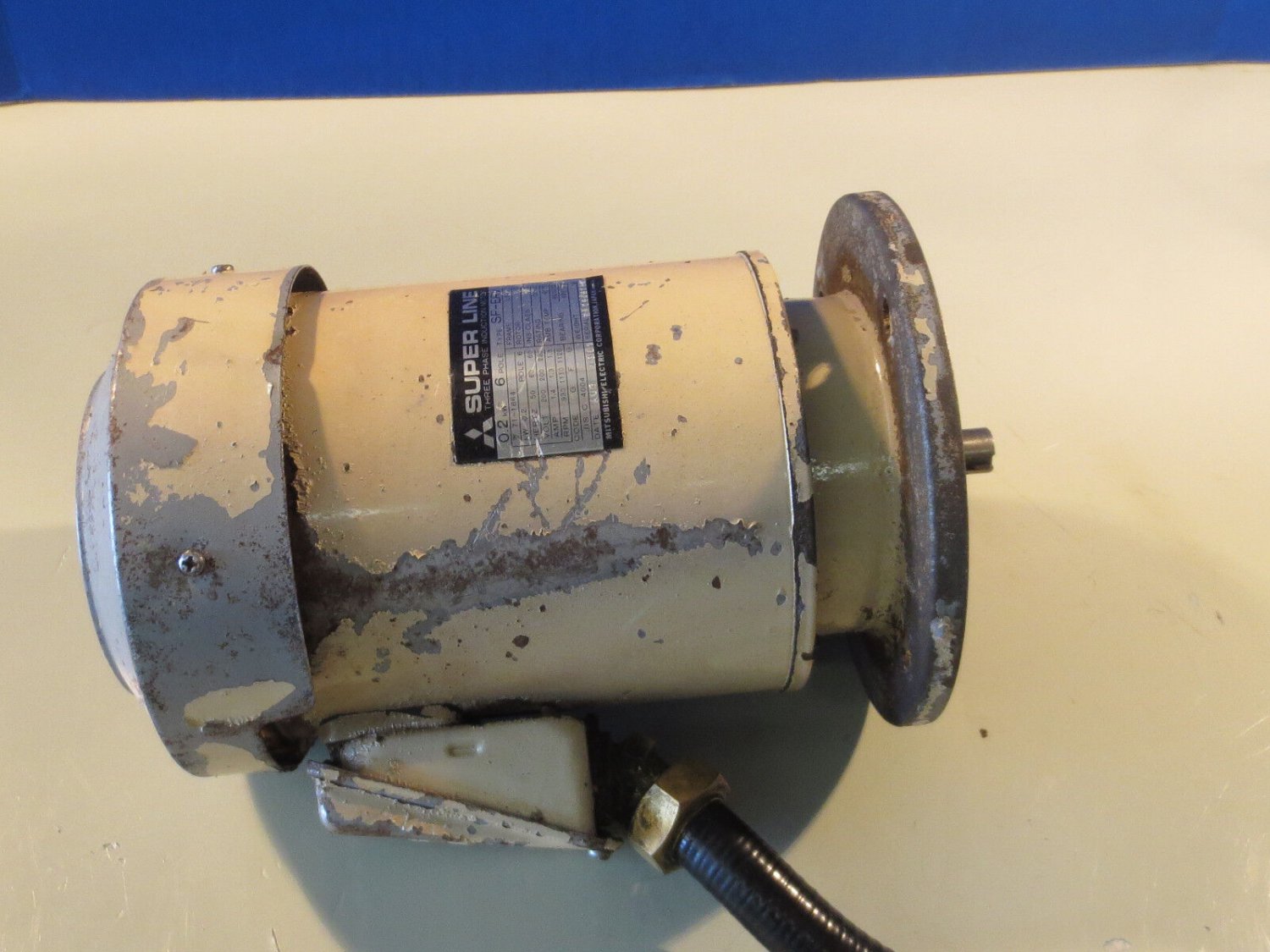 MITSUBISHI SUPER LINE MOTOR SFERV 3 PHASE FRAME L571 MATSUURA CNC MILL