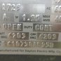 DAYTON MOTOR 5K339AA PH1 R610738 AC95B LENZE 11.710.02.00 3399 301650 PUMP