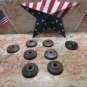 OKUMA LC40 CNC LATHE LEVELING LEGS LEG PAD FEET BLOCK EACH 1