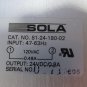 SOLA CNC POWER SUPPLY UNIT 81-24-180-02 120VAC