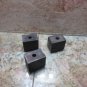 TONGIL SAEILO MACH 3A CNC MILL FANUC 3'' LOT OF 3 LEVELING LEGS LEG PAD BLOCK