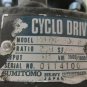 SUMITOMO GEAR MOTOR 3 PHASE TYPE TC-E CYCLO DRIVE HM 01-809B CHIP CONVEYOR