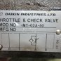 DAIKIN THROTTLE & CHECK VALVE MOD -MT-02A-50 MFG 50M7321 EACH 1