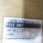 196 MITSUBISHI FX AUTO WIRE ELECTRODE AF3A SPINDLE WIRE THRU HEAD STOCK ASSEMBLY