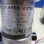 SANYO DENKI DC GEARED MOTOR M603-401-G 2640 EACH 1