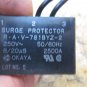 OKAYA SURGE PROTECTOR R-A-V-781BYZ-2 250V 2500A LOT OF 2 PIECES