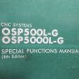 OKUMA OSP500L-G OSP5000L-G SPECIAL FUNCTIONS MANUAL 8TH EDITION 2465-E-R7 CNC