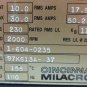 CINCINNATI MILACRON GOLDLINE BRUSHLESS P.M. SERVO MOTOR 1-604-0235 WARRANTY