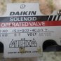 DAIKIN SOLENOID VALVE JSW-G02-4CA-11 MFG 07 AC100V WA-2A