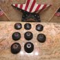 1998 SINTEC SMV-800 CNC VERTICAL MILL LEVELING LEGS LEG PADS FEET BLOCK EACH 1