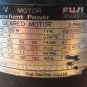 FUJI ELECTRIC R V GEARED MOTOR VGB3002C-10 200W 4 POLES W/ BRAKE VNB2002A