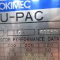 TOKIMEC TU-PAC TU2C-N-LC 5665P 1.5KW4P P8VMR-10-CBC-10 0354 HYDRAULIC POWER UNIT