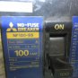 MITSUBISHI NO-FUSE BREAKER NF100-SS 100AMP 3P 660V W/ SHUNT TRIP LOT OF 3 PIECES