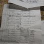 PARKER HANNIFIN HYDRAULIC PRESS MODEL OGF75A-18-4-1-SP MISC MANUAL SHEETS