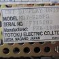 TOTOKU DISPLAY MONITOR CRT DISPLAY UNIT MDT-925PS FEB-1988 PLB11-01 WARRANTY