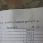 MITSUBISHI M-V5CNL CNC MILL PARAMETER LIST PARAMETERS NC3695 OJ53695 M-V5CN-L