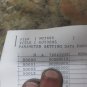 MITSUBISHI M-V5CNL CNC MILL PARAMETER LIST PARAMETERS NC3695 OJ53695 M-V5CN-L