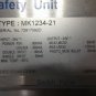 IDEC IZUMI ROBOT SAFETY UNIT MK1234-21 NO. 72917092D 24V P24 WARRANTY EACH 1