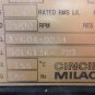 CINCINNATI MILACRON BRUSHLESS P.M. SERVO MOTOR 1-604-0234 98L613A-721 EACH 1