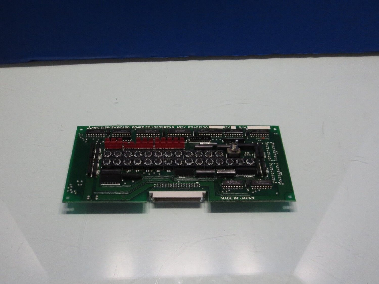 MITSUBISHI CIRCUIT BOARD MPC DISPLAY CARD ASSY F9422100 Z0110209 REV.B