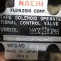 NACHI SOLENOID VALVE SS-G01-C6-R-C1-11 MFG 320 ED64-C1-1A LOT OF 3 PIECES