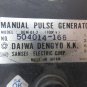 SANSEI MANUAL PULSE GENERATOR 0GM-01-2 504014-166  OGM LOT OF 2 PIECES