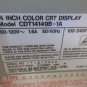 TOTOKU 14 INCH COLOR CRT DISPLAY CDT14149B-1A CDT14149B-1AM34KNM23XX01 OKUMA