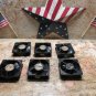MORI SEIKI SL-3A CNC LATHE TOBISHI FAN 50/60HZ 91-15636 LOT OF 6 PIECES