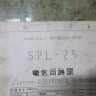 FANUC-18TC I/F HYDRO BAR OKUMA HOWA SPL-25 DE65000 ELECTRIC CIRCUIT DIAGRAM