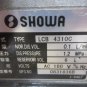 SHOWA LUBRICATOR LUBRICATION TANK PUMP SYSTEM LCB 4310C 0831836B OKUMA LU-15