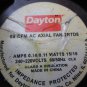 DAYTON FAN 99 CFM AC AXIAL FAN 2RTD8 0.10/0.11 WATTS 15/16 220V