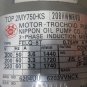 NOP MOTOR TROCHOID TOP 2MY750-KS 208HWMRVD FELQ-8T 0.75KW TOP-208HWMRVD