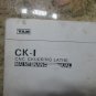 YAM CK-1 CNC CHUCKING LATHE MAINTENANCE MANUAL CNC