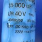 PHILLIPS 15000UF UR40V IEC384-4 LL 814120A 40/085/56 IEC-384-4 LL