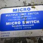 YAMATAKE MICRO SWITCH MULTIPLE LIMIT SWITCH LDV-5202 7-84 250VAC LOT OF 3 PIECES