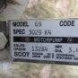 GE HYDRAULIC MOTOR PUMP 5KC35FN52X STK NO C342 ARDOX MODEL 69 CODE H8 3029 K4