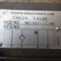 DAIKIN CHECK VALVE -MC-02T-05-50 MFG 50 D6Y A2577 LOT OF 2 PIECES