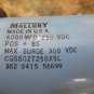 MALLORY CAPACITOR 6000 MFD 250 VDC POS + 85 CGS602T250X5L 362 9415 56699