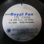 ROYAL ELECTRIC ROYAL FAN T765DG 200VAC 40W (WARRANTY EACH 1