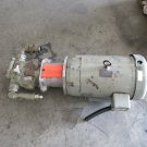 MAZAK H500 CNC MILL OIL PUMP MOTOR 37F182X483 213TC 436095 PVB15 RSWY 31 CM11