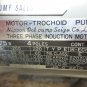 NOP MOTOR TROCHOID PUMP TOP-1M 75-1-12MA 75W 4POLES TYPE IK-ECKL IM MORI SEIKI