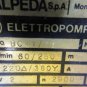 CALPEDA ELETTROPOMPA ELECTRIC PUMP TIPO BC41/1S B C 41/1 S CNC AGIE 120 EDM EACH