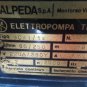 CALPEDA ELETTROPOPMA TRIFASE MOTOR PUMP BC41/1SE N.3535000  BC41/1S E EACH 1